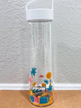 Starbucks You Are Here Collection Glass Water Bottle- Florida Edition 18.5 Fl Oz